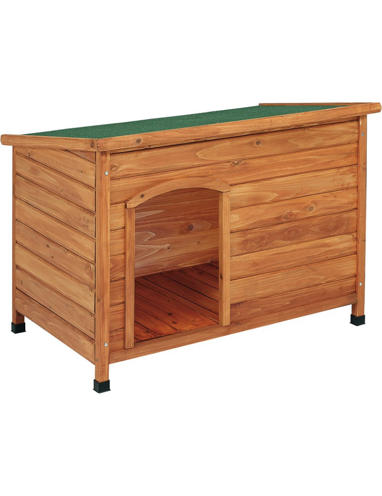 Caseta Madera Techo Plano