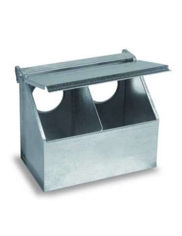 Comedero Chapa Con Tapa