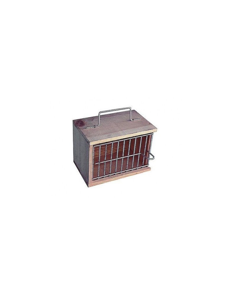 Jaula Transporte De Pájaros Madera