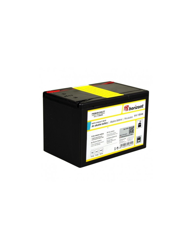 Pila Alcalina 9V, 120 Ah