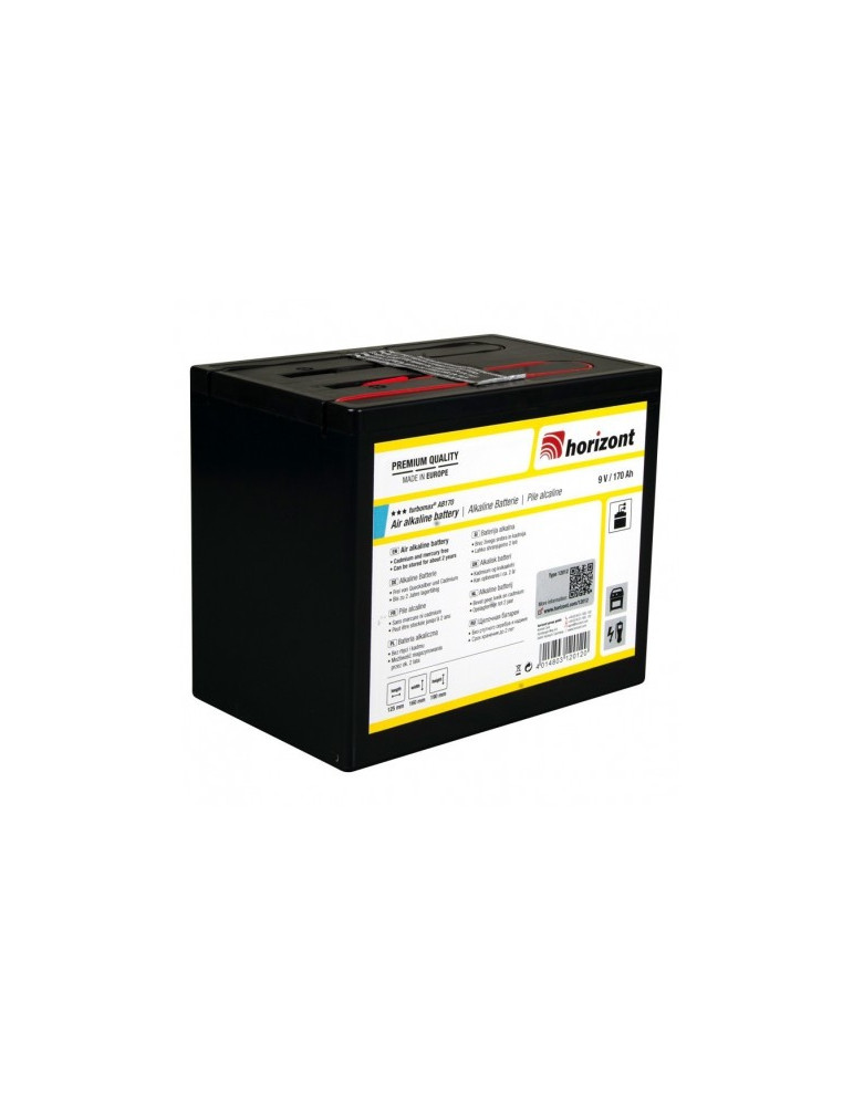 Pila Alcalina 9V, 170 Ah