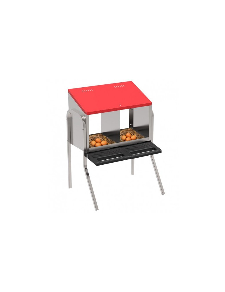 Nido Interior Metálico "Platinum" 2 Departamento Con Patas