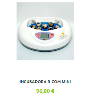 Incubadora Automática RCOM Mini